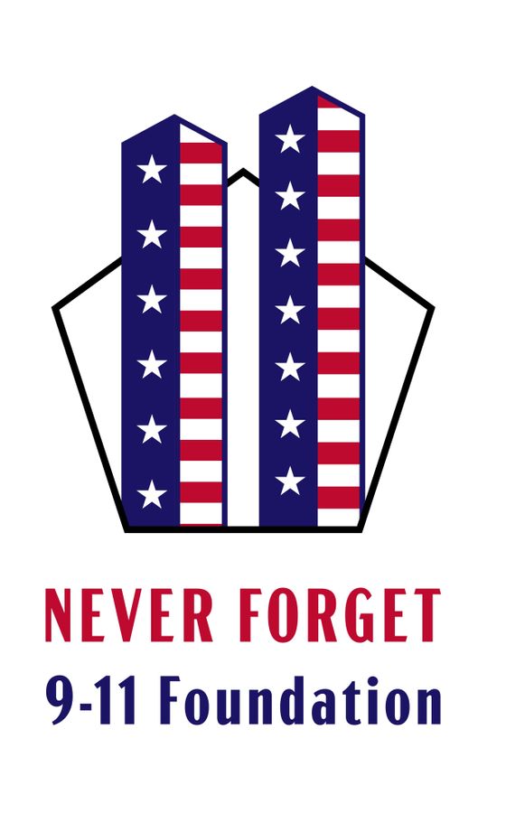 NEVER FORGET 9-11 FOUNDATION logo