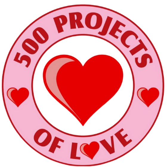 500 Projects of Love logo